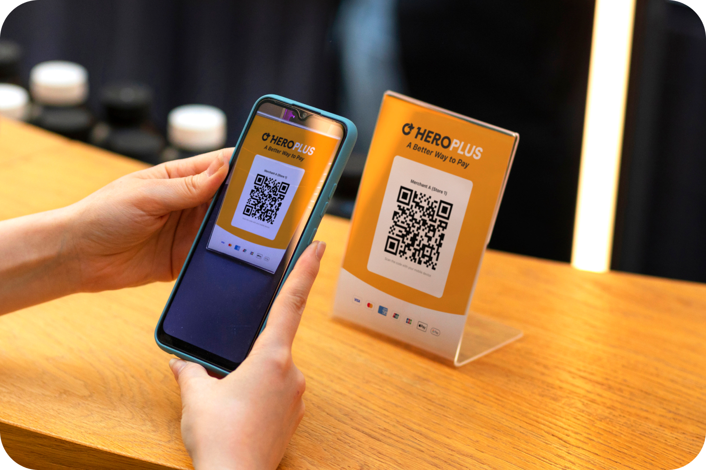 Introduced QR code payments for easier transactions.